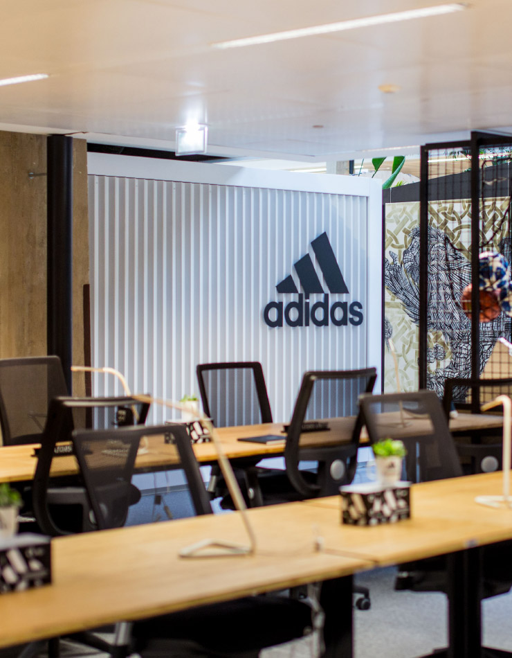 adidas launched its sports accelerator program ‘Platform A’ at Station F, the world’s largest start-up campus, located in Paris (photo)