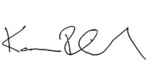 Signature Kasper Rorsted (Photo)