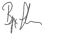 Signature of Björn Gulden (signature)