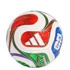 adidas Fußball mit mehrfarbigem Design und Logo-Details. (Foto)